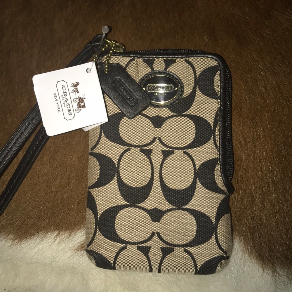 Coach wristlet.